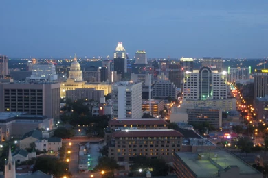 Austin Skyline From The UT Tower A Photo On Flickriver
