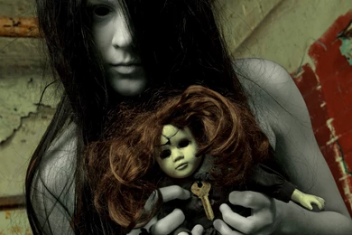 Scary Girl Wallpapers Desktop Backgrounds   Uncalke.com