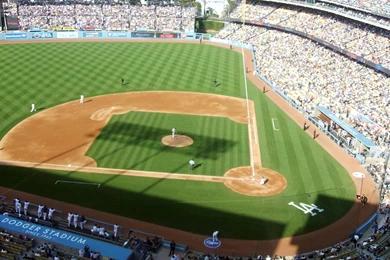 Dodgers Stadium Field 2560x1600 Wallpapers