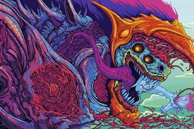 I Hate Blurry Pixels, So I Vectorized Hyper Beast : GlobalOffensive