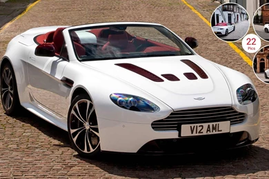 2013 Aston Martin V12 Vantage Roadster   Front
