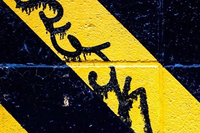 Yellow Black Graffiti Art Wallpaper. Tap Image To See Graffiti ...