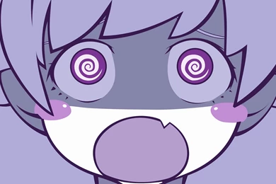 Download Violet Chibi Wallpapers 3000x1687