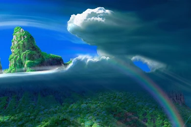 Celestial Island Computer Wallpapers, Desktop Backgrounds ...