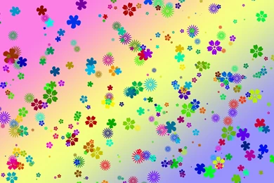 Colorful Flowers Wallpapers Vector Wallpapers