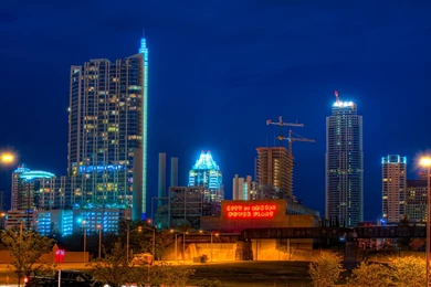 Download Wallpapers 2048x1152 Austin, Texas, Skyscrapers, Buildings ...