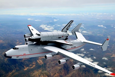 Antonov An 225 With Buran Space Shuttle Wallpapers   Aircraft ...