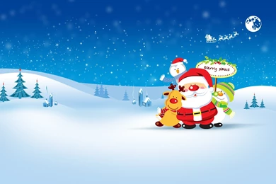 25 Best Colorful Christmas Wallpapers: 2014