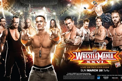 Wrestlemania 26 Wallpapers HD By DecadeofSmackdownV2 On DeviantArt