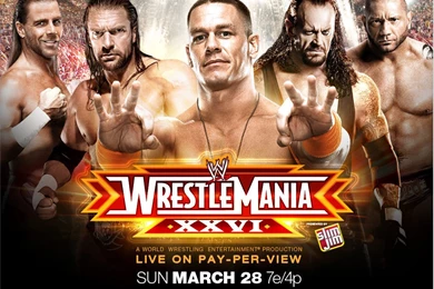 Wrestlemania 26   WWE Wallpapers (10583754)   Fanpop