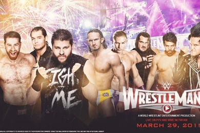 DeviantArt: More Like Wrestlemania 31 NXT Version Wallpapers By ...