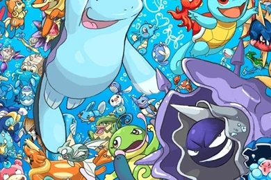 Water Type Pokemon   Pokemon iPhone Wallpapers @mobile9