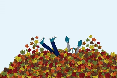 Jestingstock.com Fall Leaves Wallpapers Vector