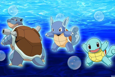 Water Starter Pokemon Wallpaper Images