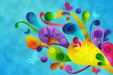 Colorful Swirls Wallpapers   Abstract Wallpapers