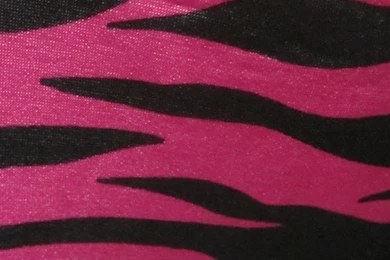 Pink And Black Zebra Print