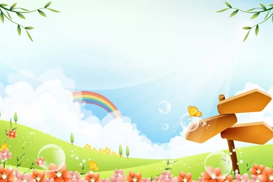 Gambar Dunia Kartun Fantasi Yang Cantik Cantik