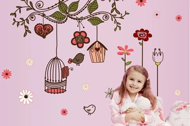 Wallpapers Musim Semi Kartun Beli Murah Wallpapers Musim Semi Kartun ...