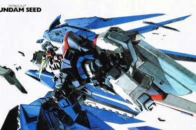 Gundam Walls And LOLS: Battle Damaged Freedom Gundam Wallpapers
