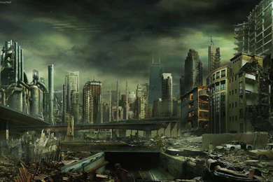 Destroyed Cityscape