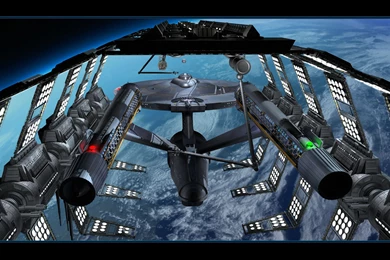 DEEP SPACE NINE Star Trek Futuristic Television Sci fi Spaceship ...