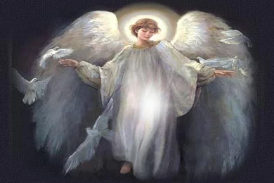 Heavenly White Angel   (