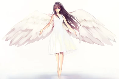 Anime Angel White Backgrounds Wallpapers   1332414