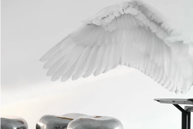 Wallpapers WHITE ANGEL By Wall&decò Design Christian Benini