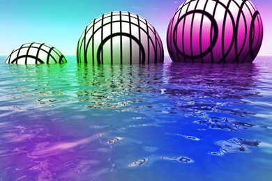 Desktop Wallpapers » 3D Backgrounds » Strange Coloured » Www ...