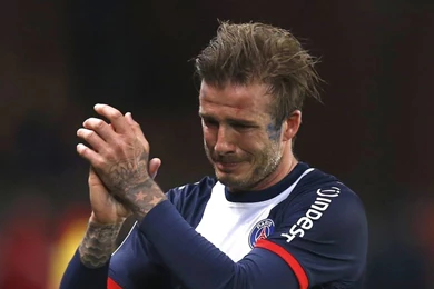 David Beckham Sad In Farewell Exclusive HD Wallpapers
