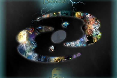 Wallpapers Bionicle Farewell X Theme 1024x768