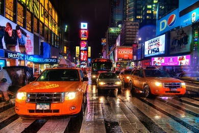 Ads Tag Wallpapers: Avenue Manhatten Approaching Times Square ...