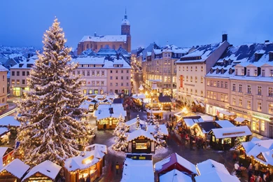 Christmas Landscape Desktop Wallpapers   Beautiful Snow Pictures In HD