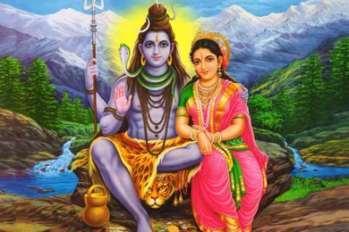 Jestingstock.com Image Of Lord Shiva And Parvati