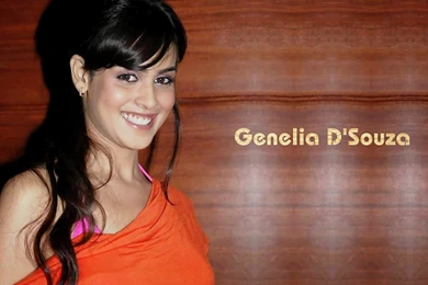 Actress Genelia Sexy Dress Photos Wallpapers