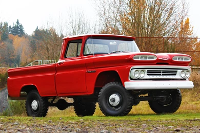 1960 Chevrolet Apache 10 Fleetside Pickup Truck (K14) 4x4 Classic ...