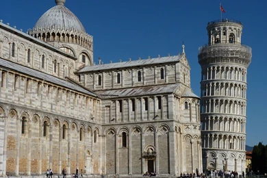File:The Cathedral And The Leaning Tower In Pisa.jpg Wikimedia ...