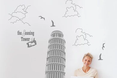 Popular Pisa Tower Wallpaper Buy Cheap Pisa Tower Wallpapers Lots ...