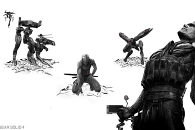 Metal Gear Solid 4 Wallpapers By Streider On DeviantArt