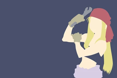 Winry Rockbell (Fullmetal Alchemist) Minimalism By Greenmapple17 ...
