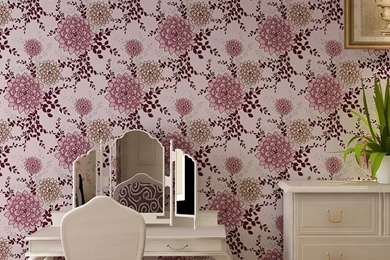 Aliexpress.com : Buy 2015 New Luxury Velvet Flocking Wallpapers ...