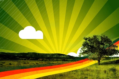 Green Fields Artwork Twitter Backgrounds   Twitterevolutions