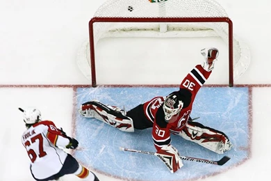 Florida Panthers At New Jersey Devils   12/11/2009