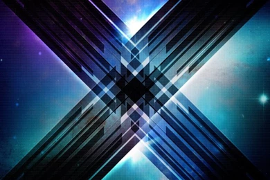 How To Create A Cosmic Abstract Shards Poster Design