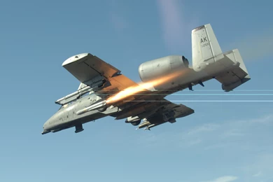 A 10 Bomber Jet Fighter Bomb Military Airplane Plane Thunderbolt ...