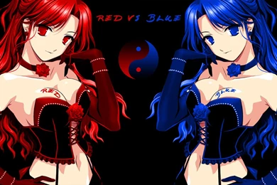 Red VS Blue Wallpapers By Edualcp On DeviantArt