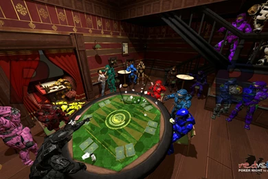 Red Vs. Blue Poker Night Wallpapers (1920x1080) : RedvsBlue