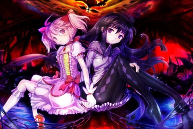 Mahou Shoujo Madoka Magica Wallpapers
