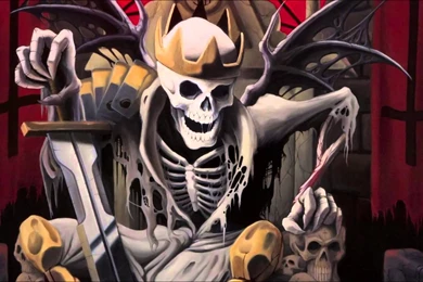 Skull Hail To The King: Deathbat Wallpapers HD