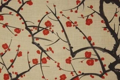 Clarence House Flowering Quince Wallpapers   Traditional ...